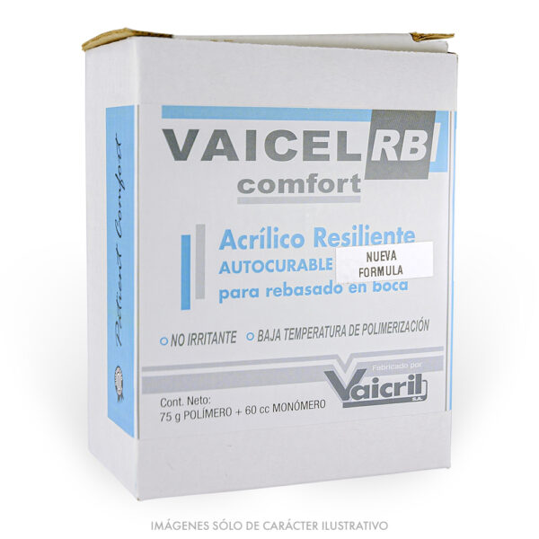 Acrílico Rebasado en Boca Resiliente Comfort Vaicel - Imagen 1