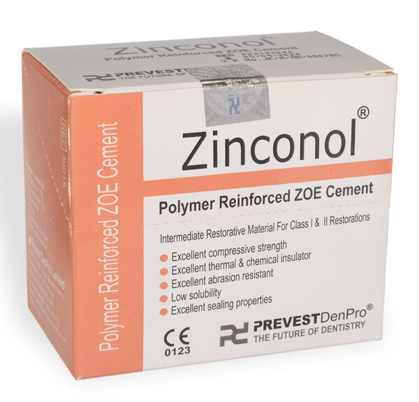 Cemento ZINCONOL Polymer Reinforced ZOE PREVEST - Imagen 1